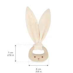 Kaloo Anneau de dentition en silicone lapin - Crème< Toute La Sélection D'idées Cadeaux|Anneaux De Dentition