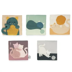 Kaloo Cartes d'éveil sensoriel pour bébé< Toute La Sélection D'idées Cadeaux|Livre En Tissu