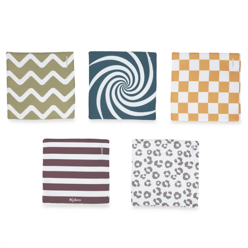 Kaloo Cartes d'éveil sensoriel pour bébé< Toute La Sélection D'idées Cadeaux|Livre En Tissu
