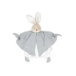 Kaloo Doudou coton bio lapin Gris< Doudou Lapin|Doudou Coton Bio