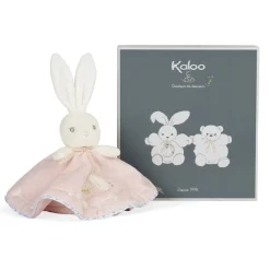 Kaloo Doudou lapin rond Rose< Doudou Rose|Doudou Lapin