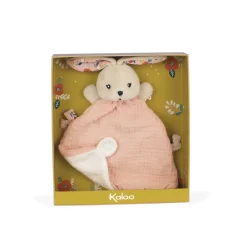 Kaloo Doudou lapin Rose Coquelicot< Doudou Rose|Doudou Lapin
