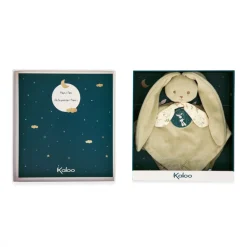 Kaloo Doudou lapin Vert - Lapinoo 30 cm< Doudou Lapin