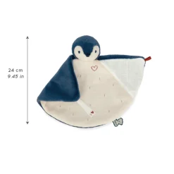 Kaloo Doudou manchot Bleu< Doudou Bleu|Doudou Animal
