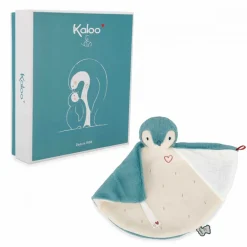 Kaloo Doudou manchot Vert< Doudou Animal