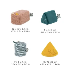 Kaloo Formes sonores évolutives pour bébé (Set de 4)< Jouets D'éveil