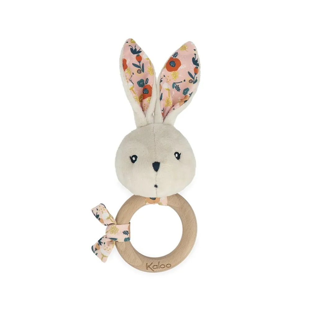 Kaloo Hochet lapin Coquelicot< Hochets