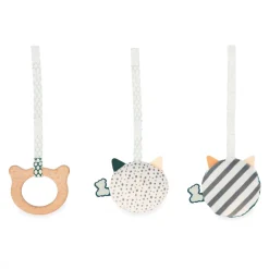 Kaloo Jouets sensoriels à suspendre (Set de 3)< Déco & Mobilier|Jouets D'éveil