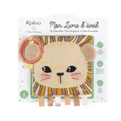 Kaloo Livre d'éveil "Le lionceau curieux"< Livres D'éveil|Livre En Tissu
