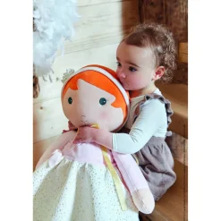 Kaloo Ma première poupée en tissu Valentine - 80 cm< Poupée En Tissu 40 Cm Et +