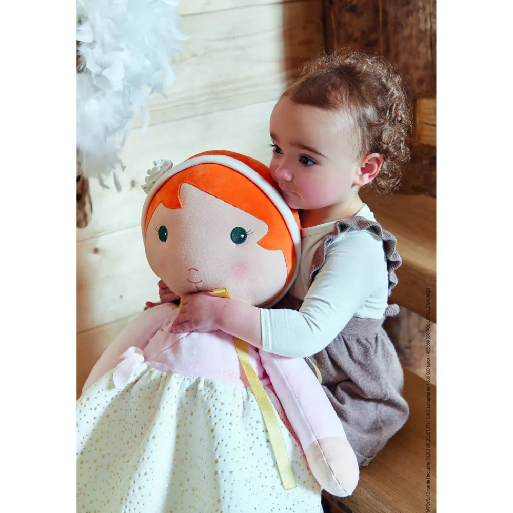 Kaloo Ma première poupée en tissu Valentine - 80 cm< Poupée En Tissu 40 Cm Et +