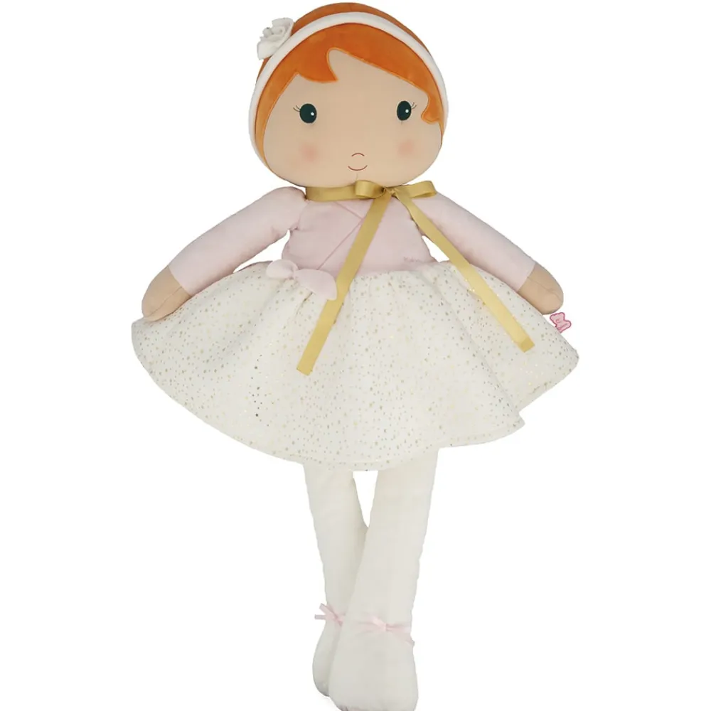 Kaloo Ma première poupée en tissu Valentine - 80 cm< Poupée En Tissu 40 Cm Et +