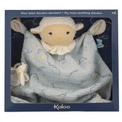 Kaloo Maxi doudou coton bio mouton< Doudou Coton Bio|Doudou Bleu