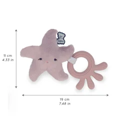 Kaloo Mon anneau de dentition en silicone - Étoile de mer< Anneaux De Dentition|Toute La Sélection D'idées Cadeaux