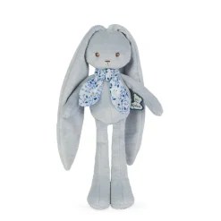 Kaloo Pantin lapin Bleu - 25 cm< Peluche Lapin|Doudou Bleu
