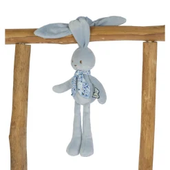 Kaloo Pantin lapin Bleu - 25 cm< Peluche Lapin|Doudou Bleu