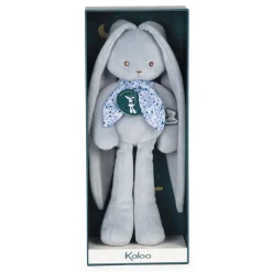 Kaloo Pantin lapin Bleu - 35 cm< Peluche Lapin|Doudou Bleu