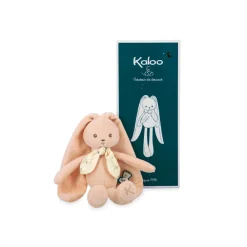 Kaloo Pantin lapin Pêche - 25 cm< Peluche Rose|Peluche Lapin