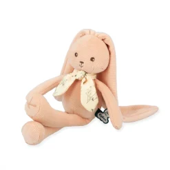 Kaloo Pantin lapin Pêche - 25 cm< Peluche Rose|Peluche Lapin