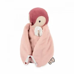 Kaloo Peluche à bisous manchot Rose< Peluche Rose|Peluche Manchot