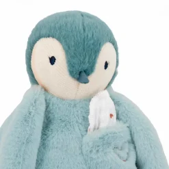 Kaloo Peluche à bisous manchot Vert< Peluche Manchot|Peluche Animaux