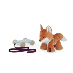 Kaloo Peluche à promener renard Paprika< Peluche Renard