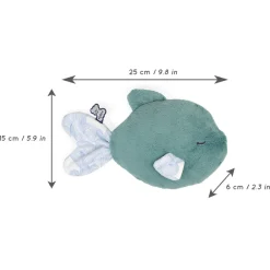 Kaloo Peluche bouillotte chaud et froid Poisson< Peluche Bouillotte|Peluche Animaux