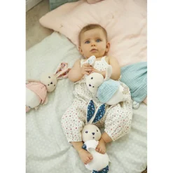 Kaloo Peluche lapin Bleu Colombe< Peluche Bleue|Peluche Lapin