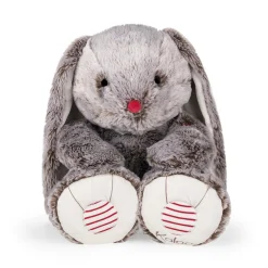 Kaloo Peluche lapin Gris prestige - 55 cm< Peluche Lapin