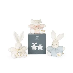 Kaloo Peluche lapin Patapouf Bleu - 15 cm< Peluche Lapin|Peluche Bleue