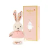 Kaloo Peluche lapin Rose Coquelicot< Peluche Rose|Peluche Lapin