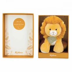 Kaloo Peluche lion Nougat - 17 cm< Peluche Animaux