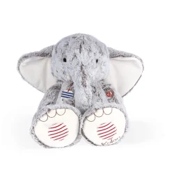Kaloo Peluche éléphant Gris prestige Noa - 55 cm< Peluche Animaux