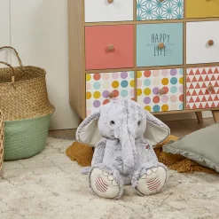 Kaloo Peluche éléphant Gris prestige Noa - 55 cm< Peluche Animaux