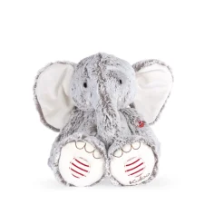 Kaloo Peluche éléphant Gris prestige Noa - 38 cm< Peluche Animaux