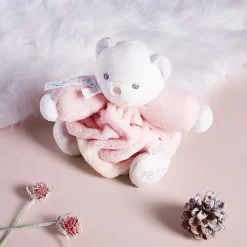 Kaloo Peluche ourson Patapouf Rose poudré - 20 cm< Peluche Rose|Ours En Peluche
