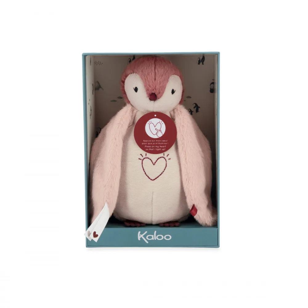 Kaloo Peluche veilleuse manchot Rose< Toute La Sélection D'idées Cadeaux|Veilleuses