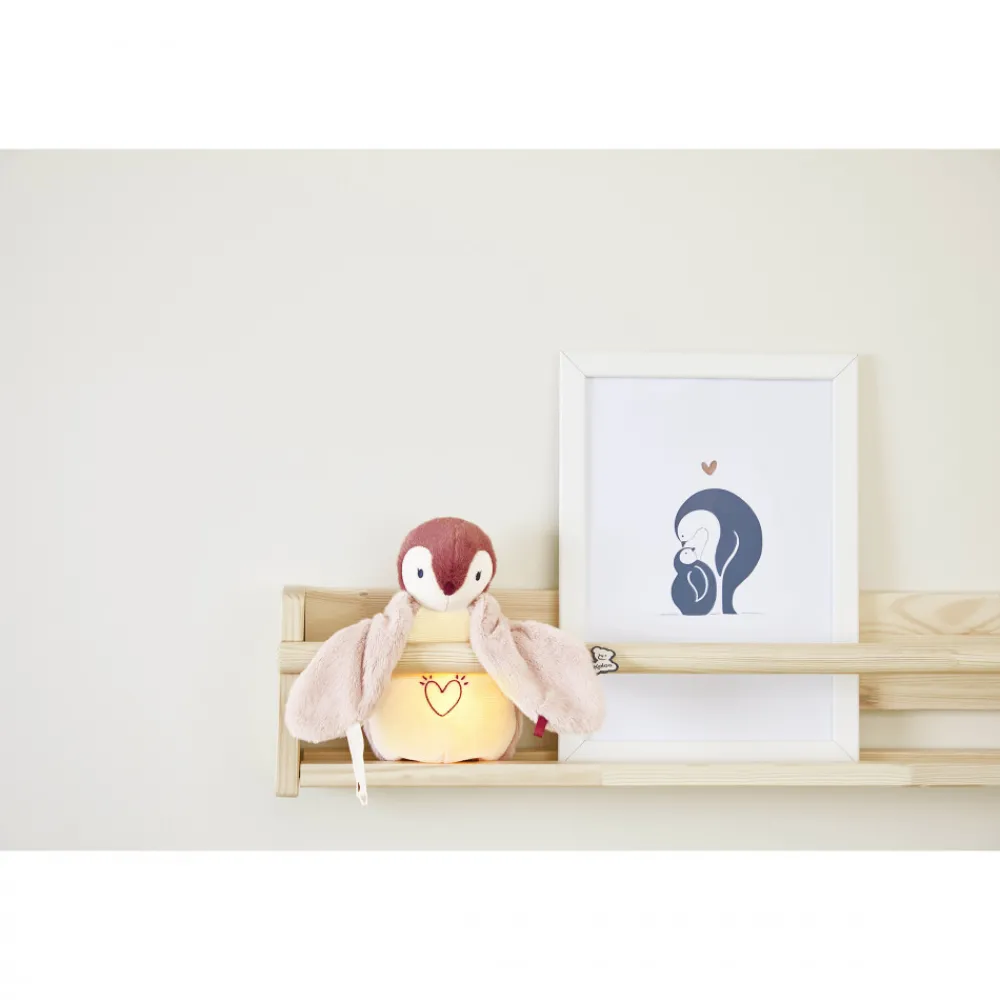 Kaloo Peluche veilleuse manchot Rose< Toute La Sélection D'idées Cadeaux|Veilleuses