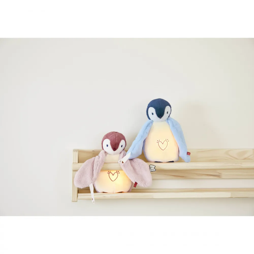 Kaloo Peluche veilleuse manchot Rose< Toute La Sélection D'idées Cadeaux|Veilleuses