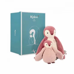 Kaloo Peluches manchots câlins Roses< Peluche Rose|Peluche Manchot