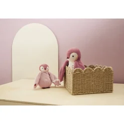 Kaloo Peluches manchots câlins Roses< Peluche Rose|Peluche Manchot